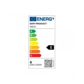 Lampadina LED EDM 98601 E 6 W 60 W 47 W E27 800 lm Ø 6 x 10,5 cm (3200 K)
