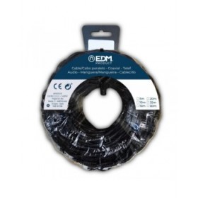 Cavo EDM 11997 Nero 2 x 1,5 mm 25 m