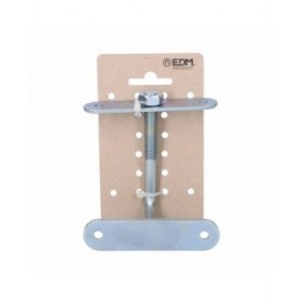 Supporto per Ringhiera EDM 85582 Basic Acciaio Zinco Zincato Regolabile