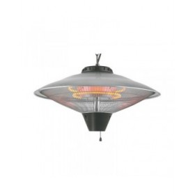 Stufetta al Quarzo EDM 07092 07092 2100 W Ø 56,5 x 30 cm Nero