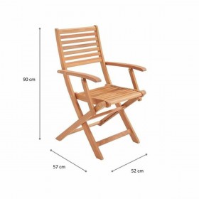 Sedia da giardino 57,5 x 56 x 90 cm (2 Unità)