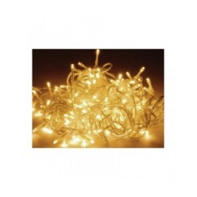 Ghirlanda di Luci LED Bianco Caldo Floreale 12 m