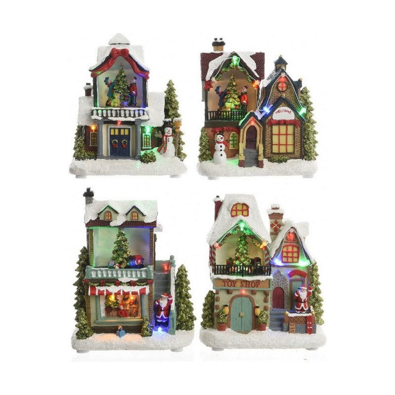 Decorazione Natalizia Lumineo Natale 14 x 9 x 20 cm (3 Unità)