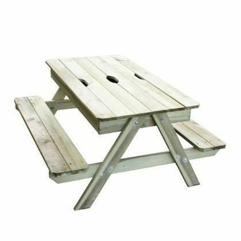 Set di Tavolo e Sedie per Bambini Trigano Lettiera 100 x 97 x 57 cm
