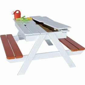 Set di Tavolo e Sedie per Bambini Trigano Lettiera 100 x 97 x 57 cm