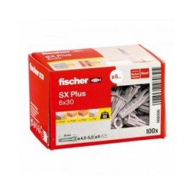 Tacchetti Fischer SX Plus n6 568006 Nylon Ø 6 x 30 mm (100 Unità)