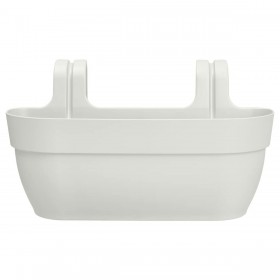 Vaso sospeso Elho Bianco Plastica 24 x 46 x 26,5 cm