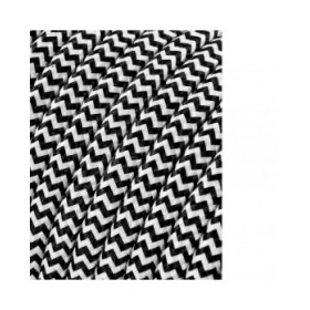 Cavo EDM 11866 Bianco/Nero 2 x 0,75 mm 5 m