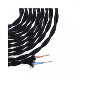 Cavo EDM 11878 C41 Nero 2 x 0,75 mm 5 m