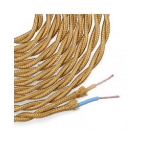 Cavo EDM 11880 C45 Dorato 2 x 0,75 mm 5 m