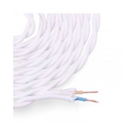 Cavo EDM 11884 Bianco 2 x 0,75 mm 5 m