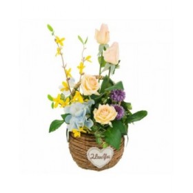 Fiori Decorativi Alexandra House Living Multicolore 23 x 48 x 24 cm