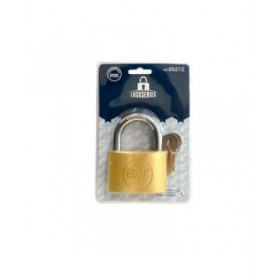 Lucchetto con chiave EDM 85212 Ottone