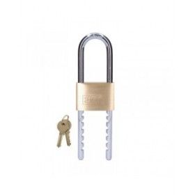 Lucchetto con chiave EDM 85233 Ottone Regolabile