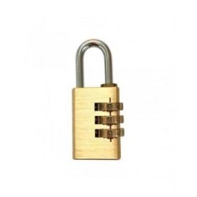 Lucchetto a combinazione EDM 85247 Ottone