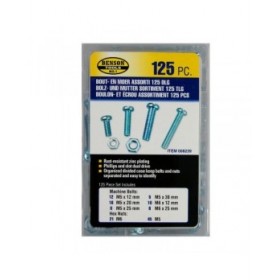 Set Bensontools Bulloni e dadi 125 Pezzi