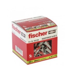 Dadi e viti Fischer duopower 50 Dadi e viti (5,5 x 50 mm)