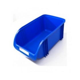 Contenitore Plastiken Titanium Azzurro 30 L polipropilene (30 x 50 x 21 cm)