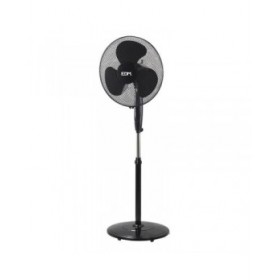 Ventilatore a Piantana EDM Nero 45 W