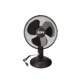 Ventilatore da Tavolo EDM Nero 45 W