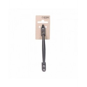 Maniglia della porta EDM 85613 Argentato Acciaio 155 mm