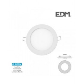 Faretto da incasso EDM 31601 Downlight A G 6 W 320 Lm (6400 K)