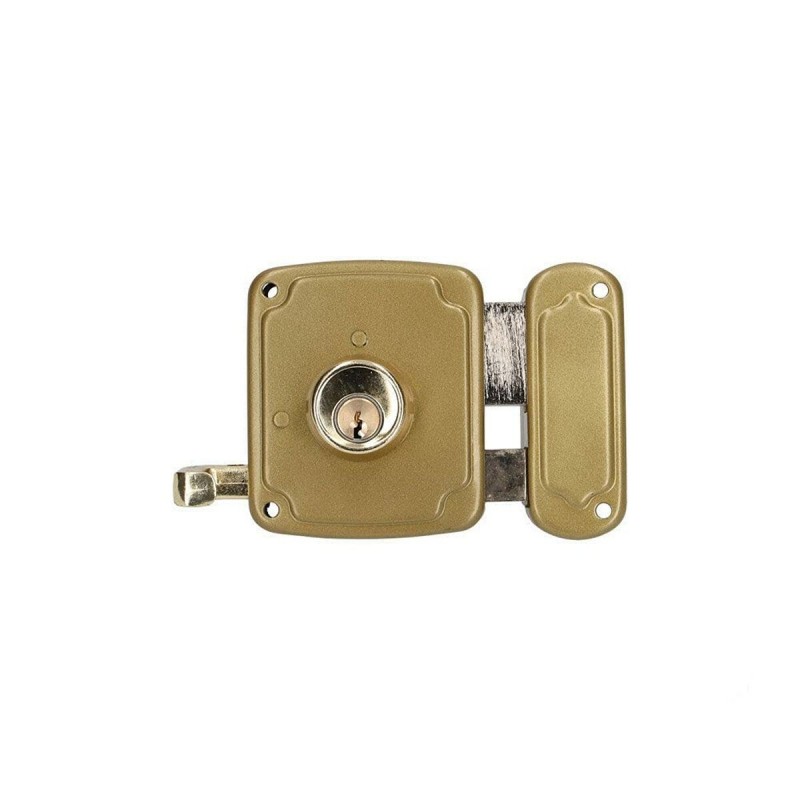 Serratura EDM 85261 Acciaio 80 x 94 mm Sovrapporre