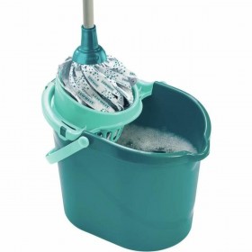 Set di secchi e mop Leifheit Classic Mop 56792 Viscosa Plastica 12 L