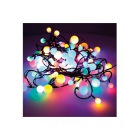 Ghirlanda di Luci LED Lumineo Cherry Multicolore 14 m