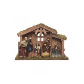 Presepe di Natale Metallo