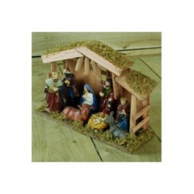 Presepe di Natale Metallo