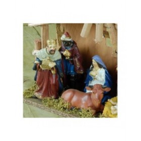 Presepe di Natale Metallo