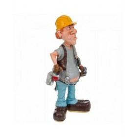 Statua Decorativa Alexandra House Living Poliresina 9 x 27 x 13 cm
