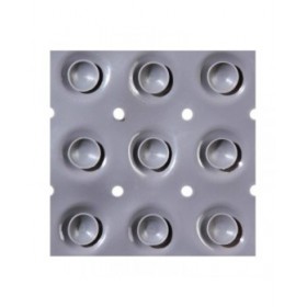 Tappetino Antiscivolo da Doccia Grigio polipropilene