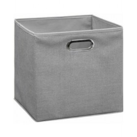 Scatola Multiuso Five Stoffa Grigio chiaro (31 x 31 x 31 cm)