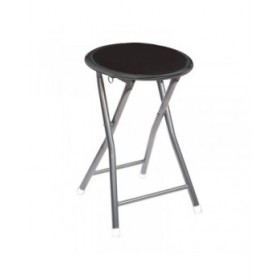 Sgabello Atmosphera Pieghevole Nero 30 x 30 x 45 cm