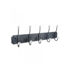 Appendiabiti da parete 5five Simply Smart Nero Legno 60 x 20 cm