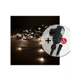 Tenda Luminosa LED EDM 71481 Easy-Connect 1,8 W Luce calda Bianco Caldo 2 x 1 m Bianco Programmabile