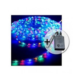 Pompa LED EDM 71490 Flexiled Multicolore Trasparente 230 V 12 m
