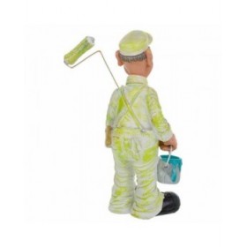 Statua Decorativa Alexandra House Living Poliresina Pittore 10 x 25 x 15 cm