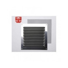 Griglia Fepre Zanzariera Acciaio inossidabile Cromato (15 x 15 cm)