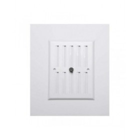 Griglia Fepre Regolabile Alluminio Bianco (17 x 13 cm)