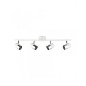 Faretto EDM 32014 Moon 50 W GU10 70 x 7,6 x 15,2 cm Bianco Da soffitta