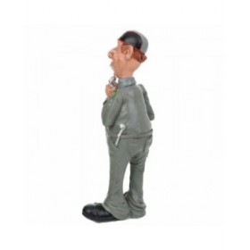 Statua Decorativa Alexandra House Living Poliresina Meccanico 8 x 25 x 10 cm