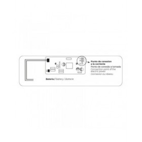 Luce di Emergenza EDM 31816 A 3 W 3,5 W 220-240 V 160 lm 24 x 8 x 4 cm Multicolore