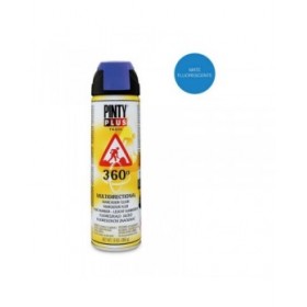 Vernice spray Pintyplus Tech T118 360º Azzurro 500 ml