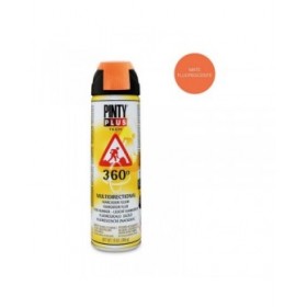 Vernice spray Pintyplus Tech T143 360º Arancio 500 ml