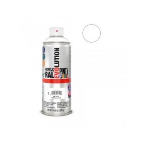 Vernice spray Pintyplus Tech RAL 9016 400 ml elettrodomestici Traffic White