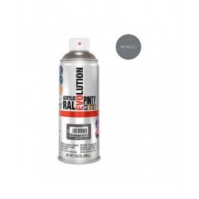 Vernice spray Pintyplus Evolution MT156 Metallizzato 400 ml Grigio