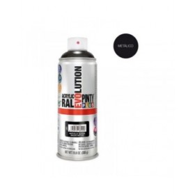 Vernice spray Pintyplus Evolution MT153 Metallizzato 400 ml Nero